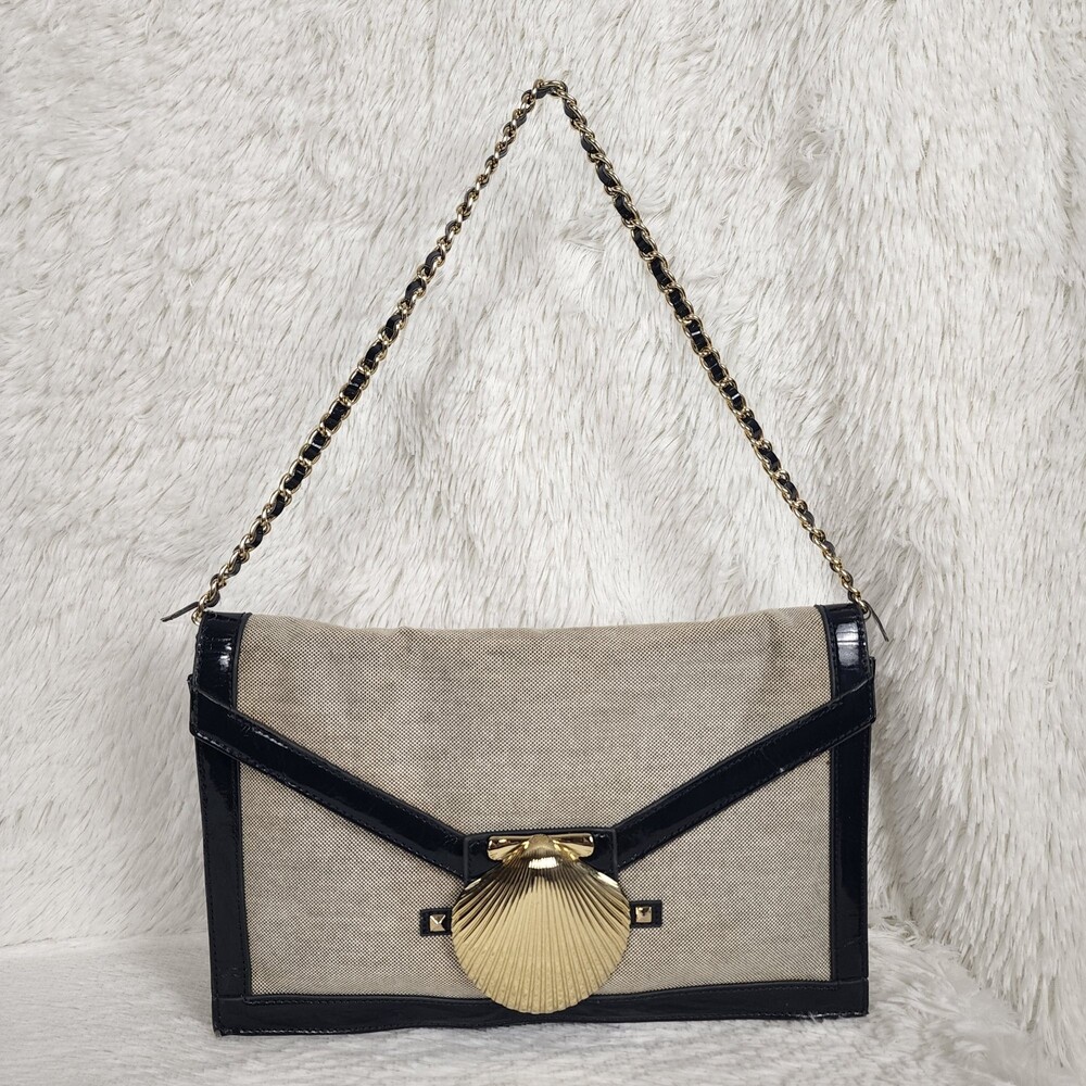Felix Rey Target Nautical Sea Shell Clutch Shoulder Bag